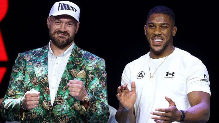 Tyson Fury and Anthony Joshua Hold London Press Conference — But Their British Blockbuster Now Leads to a World Title Shot